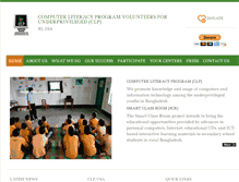 Tablet Screenshot of clpweb.org